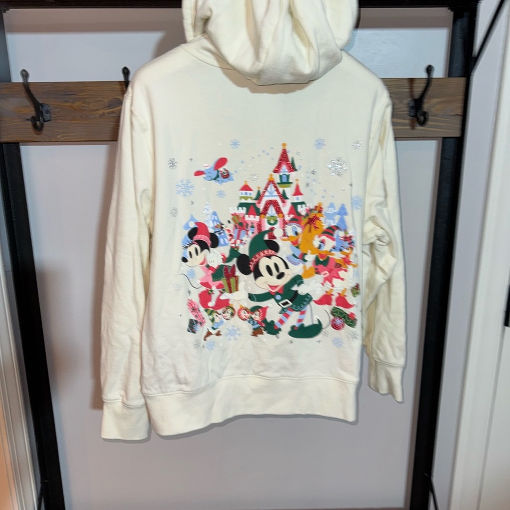 Disney Parks 2024 Holiday Christmas Hoodie Disneyana NWT - Picture 1 of 9